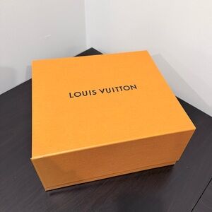 Louis Vuitton Large Gift Box with Ribbon, Storage Bag, Small & Large Envelope